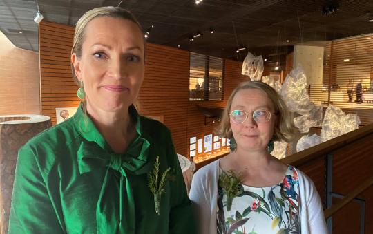 Niina Uronen ja Reetta Karhunkorva